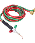 Pro High Heat Gas Torch For Metal Melting And Jewelry Crafting Perfect For Gold Silver Welding Brazing Cutting With Precise Flame Control For Goldsmiths and Fine Craft Supplies with green and red hoses designed for precise flame control.