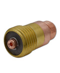 Stubby Pro Grade Gas Lens TIG Torch Consumables Kit For WP17 WP18 WP26 copper collet body gas lens close-up