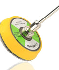 Fifty Piece Two Inch Rotary Sanding Discs Kit With One Eighth Inch Shank Backing Pad And Hook And Loop Holder For Dremel Rotary Tool Sandpaper Set