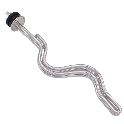 240V 5500W Stainless Steel Immersion Water Heater With Tri Clamp Ripple Heating Element 1.5 Inch Clamp