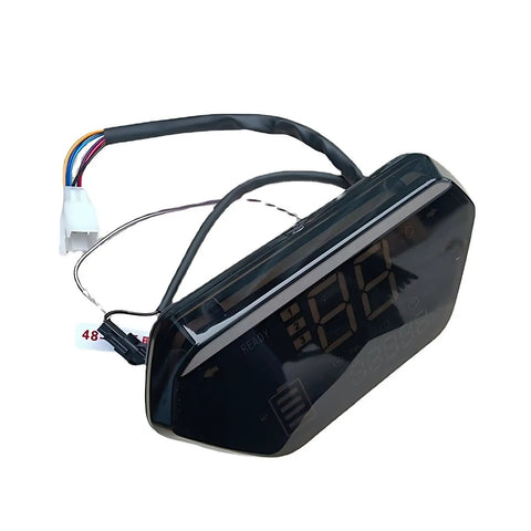 Must Have Ebike Display For 48V 60V 72V Universal LED Screen Meter With Speedometer And Odometer, Waterproof ABS Construction