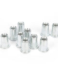 20 Pieces Aluminum Alloy Rivet Nut Kit Set M6 X 10 Rivet Nuts Fasteners For Auto DIY And Hardware Projects Heavy Duty Built To Last