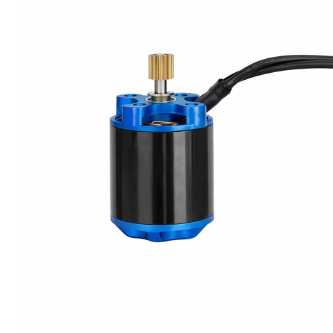 High Torque SCX30 Brushless Power System With 1212 5000KV Outrunner Motor ideal for rock crawling detail view.