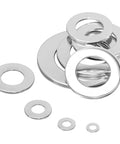 Beefy Stainless Steel Flat Washers 304 20 Pack For Bolts 10 Gauge Hardware Rust Resistant Durable Fastening Washers