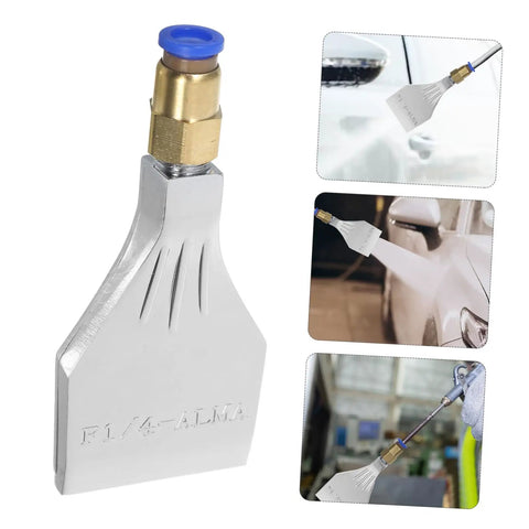 Supvox Industrial Aluminum Blow Dryer Nozzle With Precision Airflow Concentrator Attachment, lightweight, durable, cleaning and drying tool.