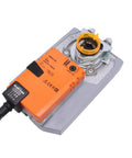 Heavy Duty 40Nm Modulating Damper Actuator For Hvac Systems With Precise Position Feedback And Dual Voltage Power, close-up view.