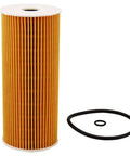 Top Notch Direct Fit Oil Filter Replacement For Volkswagen TDI Pack Of 6 showing single filter with rubber gasket ring
