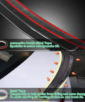 Close-up of automotive double-sided tape for Totally Rad Carbon Fiber Look Rear Trunk Spoiler Wing for 2014 to 2020 BMW 4 Series.