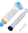 Two Pack Pro Grade Solder Flux Soldering Paste For PCB BGA Repair With Tinning Syringe Tool Easy Flow Flux syringe and nozzle