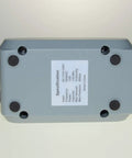 Bottom view of Palm Sized Lab Dual Function Vacuum And Pressure Pump For Filtration And Distillation showing specifications label.