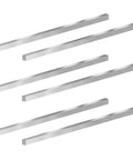 Six Pack Stainless Steel Square Bar Stock One Quarter Inch By One Quarter Inch By Twelve Inch Versatile Key Stock For Industrial And DIY Projects Durable Square Rods For Fabrication Machining And Crafting