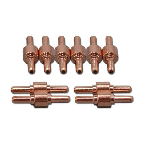 All In One Plasma Cutting Torch Consumables Kit electrodes for PT-31 JG-40 LG-40 cutters, copper electrodes in set