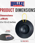 Improved Unbreakable Wheel Dock With Rope Handle For Trailers, Beefed Up Heavy Duty Wheel Stabilizer Keeps Tongue Wheel Steady