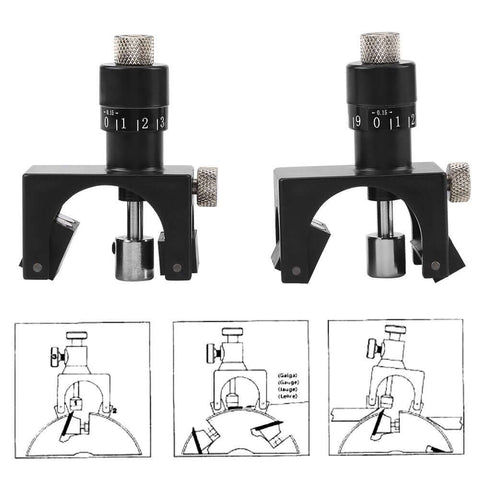 Magnetic Jointer Planer Knife Setting Jig Set, Micro Adjustable Knife Alignment Tool For Planer Blades, Fits Most Blades