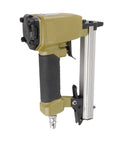 Heavy Duty 18 Gauge Pneumatic Brad Nailer and Narrow Crown Stapler Combo, showing alloy frame and textured grip.