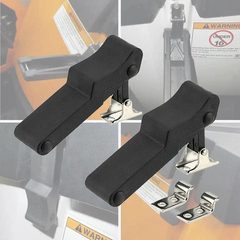 2 Pack Latch Rubber Lower Kit For Polaris Sportsman 450 570 Touring ATV Replacement Durable Nylon And Rubber