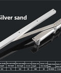 Heavy Duty Door Closer With Hydraulic Buffer Adjustable Speed For 60 Kg To 80 Kg Doors Mute Soft Closing Aluminum Alloy Hardware silver sand