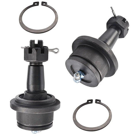 Six Piece Front End Control Arm Kit For Ford Expedition F150 F250 And Lincoln Navigator Blackwood Includes Front Upper Control Arms Lower Ball Joint Assembly And Sway Bar Links Fits 1997 To 2003 black metal ball joint assembly and retaining ring
