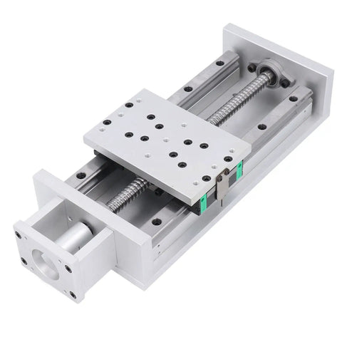 Electric Linear Rail Guide With SFU1605 Ballscrew 16mm Drive 200mm Stroke NEMA23 Motor Aluminum Alloy For CNC Router XYZ Axis Slide