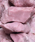 Natural Pink Opal Crystal Rough Specimen 1000g for Carving and Home Decor, Raw Stone Rock Crystal Mineral, Random Size