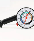 High Precision Mechanical Tire Pressure Gauge For Car And Motorcycle With Analog Dial No Fuss Portable Air Pressure Tool For Safe Driving And Peak Tire Life Daily black analog dial gauge