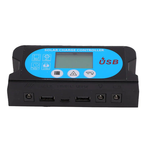 60A charge controller from 80W Solar Panel Kit With 60A Charge Controller Dual Chip Design Two 40W Monocrystalline Panels For RV Boat