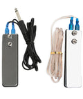 Two Pack Tattoo Foot Pedal Switch With Quarter Inch 6.35mm Plug And Stainless Steel Clip Cord, Long 1.5m Cable