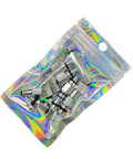 All In One Hydraulic Brake Bleed Connector Kit For Bicycles, 13 Piece Pro Grade Aluminum Alloy Set in holographic pouch