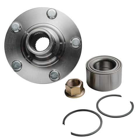 Front Wheel Hub Bearing Assembly for Nissan Altima 02-06 3.5L V6, Maxima 00-08, Infiniti I30 00-01, I35 02-04 5 Lug Direct Fit Hub Kit Replacement