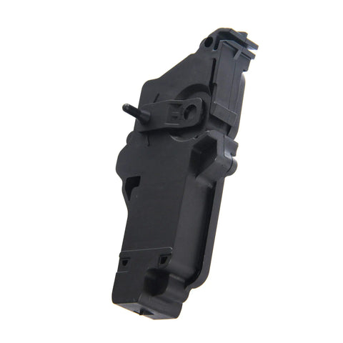 Left And Right Power Door Lock Actuator Kit For Ford F Series Trucks Excursion Expedition Mustang And More Replacement OEM Quality Direct Fit Replaces 6L3Z25218A43AA And 6L3Z25218A42AA Durable Electric Door Lock Motors, black actuator front view