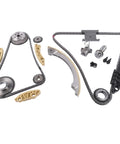 Engine Timing Chain Kit Replacement For Buick Regal LaCrosse Verano HHR Malibu Cobalt Equinox Terrain Pontiac G5 G6 2.0L 2.2L 2.4L 2006 To 2017 12680750 9-4201S components including chains, gears, and tensioners