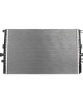 Heavy Duty Aluminum Battery Coolant Radiator Assembly For Tesla Model 3 And Model Y 2020 To 2023 front view with ribbed design.