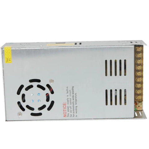 12V 30A 360W DC Switching Power Supply Indoor Use Regulated Universal Input 110V 230V, showing ventilation and terminals