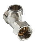 Heavy Duty Half Inch Brass T Adapter Valve Easy Peasy Bidet Sprayer And Shower Hose Splitter Diverter Fixture.