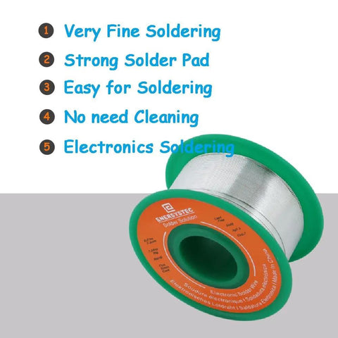 Ultra Thin 0.3mm Solder Wire For Precision Electronics Soldering Rosin Core Lead Free Sn99 Ag0.3 Cu0.7 Alloy on reel.