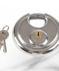 Heavy Duty Waterproof Stainless Steel Padlock For Backpacks Drawers And Luggage Rust Proof Keyed Security Lock with keys