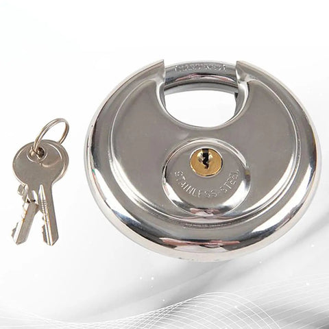 Heavy Duty Waterproof Stainless Steel Padlock For Backpacks Drawers And Luggage Rust Proof Keyed Security Lock with keys