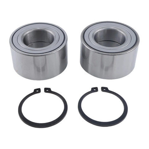Front Wheel Bearing 510110 WB000053 Fits Ford C-Max 2013-2018, Escape 2013-2019, Focus 2012-2018, Transit Connect 2014-2022, Lincoln MKC 2015-2019 - DIY-Friendly Hub Bearing Replacement Kit Plug-and-Play Easy Install with two bearings and snap rings