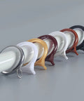 Shower Curtain Rings 20 Pack 35mm Hooks Decorative Liner Rings For Bathroom Hanging Rods White Easy Glide Quick Install Clasp