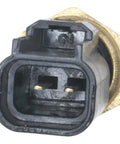 Professional Grade Engine Coolant Temperature Sensor Straight Shooter Design with compact black connector for heavy duty vehicles.