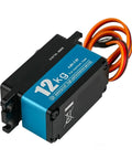 Rock Solid 12Kg Digital Servo With Ballistic Full Metal Casing Plus Pro Grade Carbon Brushed Mechanism for RC cars and robotics.