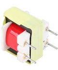 Side view of EE14 oil-immersed single phase audio transformer with pins, part of 1300 To 8 Ohm Impedance Audio Transformer 10 pack.