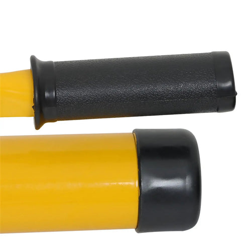 Close-up of handle from 10 Ton Hydraulic Knockout Punch Kit With Six Dies For Electrical Conduit Hole Cutting