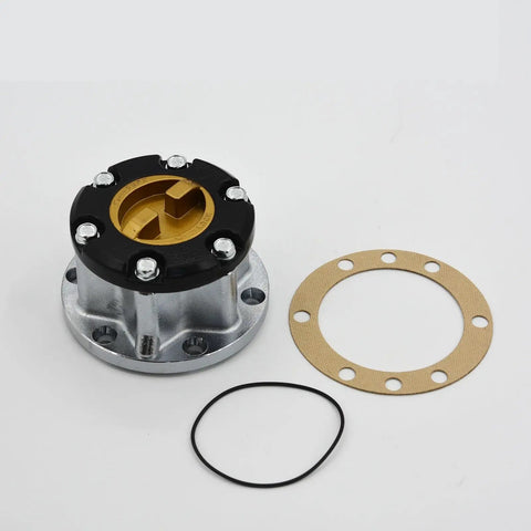 Heavy Duty Mechanical Hub Assembly For Suzuki Samurai Jimny Vitara X90 Escudo Featuring 26 Spline Alloy Construction with gaskets.