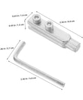 Grab These 2pcs Stainless Steel Faucet Screw Extractors for Removing Broken Threads And Damaged Pipes Like A Pro With Heavy Duty Pipe Threading Tool Performance, 2.36 in