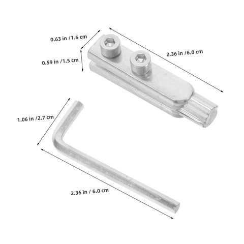 Grab These 2pcs Stainless Steel Faucet Screw Extractors for Removing Broken Threads And Damaged Pipes Like A Pro With Heavy Duty Pipe Threading Tool Performance, 2.36 in