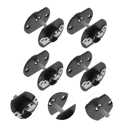 Dead Simple Sectional Sofa Connectors Pin Style furniture buckles, heavy duty steel pins for modular couch assembly, pack of five.