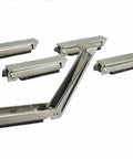 Heavy Duty Stainless Steel RV Baggage Door Latch 5 Pack for Campers, Trailers, and Motorhomes, Durable Cargo Compartment Catch