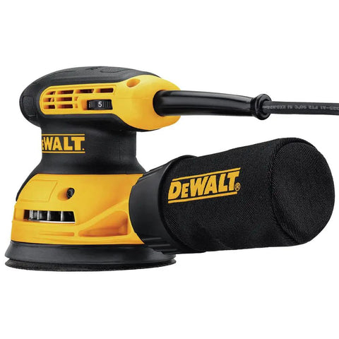 Compact 5 Inch Variable Speed Orbital Sander Kit With 3 Amp Motor Reducing Vibration For Comfort And Close Reach A Real Workhorse For Smooth Finishes On Wood And Metal Projects At Home