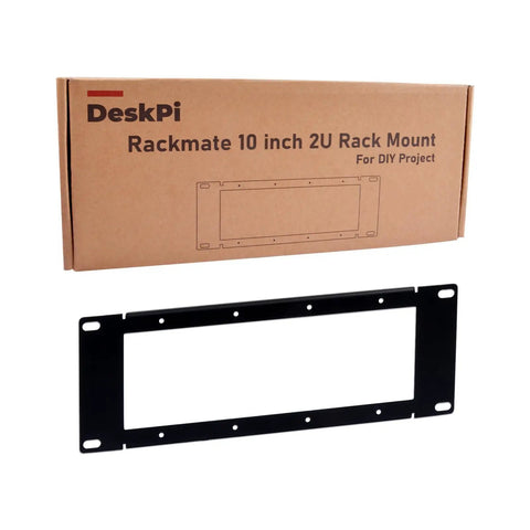 Heavy Duty 10 Inch 2U Rack Mount Bracket For Diy Projects Offering A Tight Space Saving Fit That Works Like A Charm With Popular Server Chassis For Smooth Buildouts